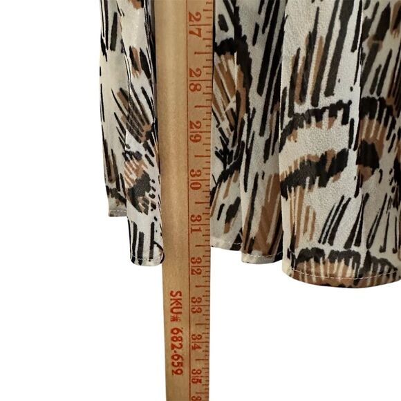 REISS ISIDORA PLEATED MIDI IVORY SKIRT 8 - Picture 4 of 9